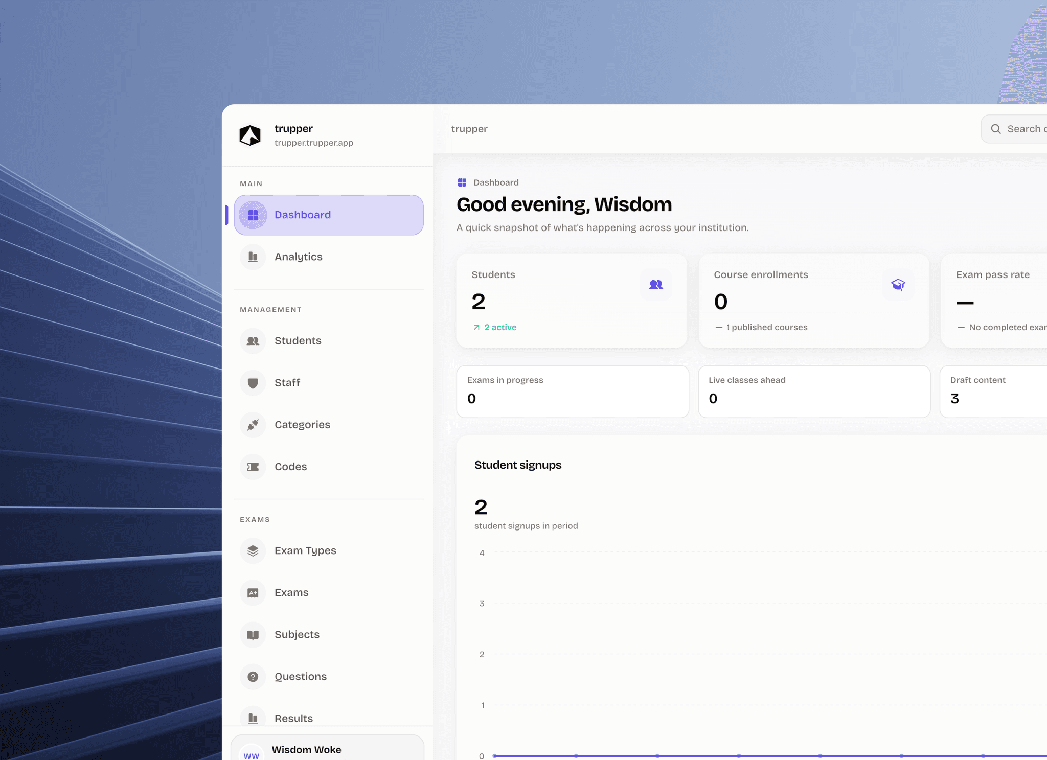 Run live classes
from your platform